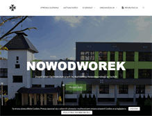 Tablet Screenshot of nowodworek.pl